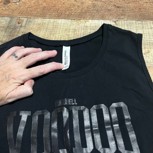 Barbell Voodoo BUNDLE 2 Women's Workout Gym Crossfit Barbell Muscle Tanks Sz XL - Picture 6 of 7